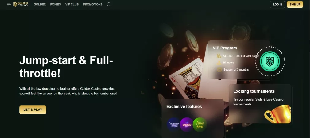 Goldex Casino – Bis zu 50.000 € Bonus + 200 Freispiele für neue Spieler in Deutschland